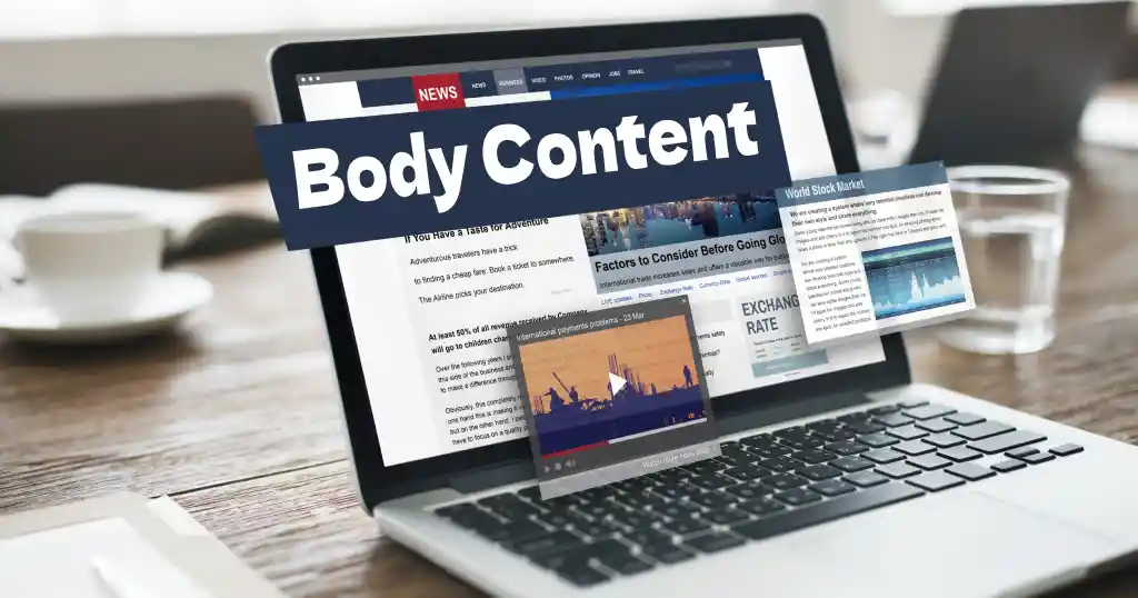 article body content